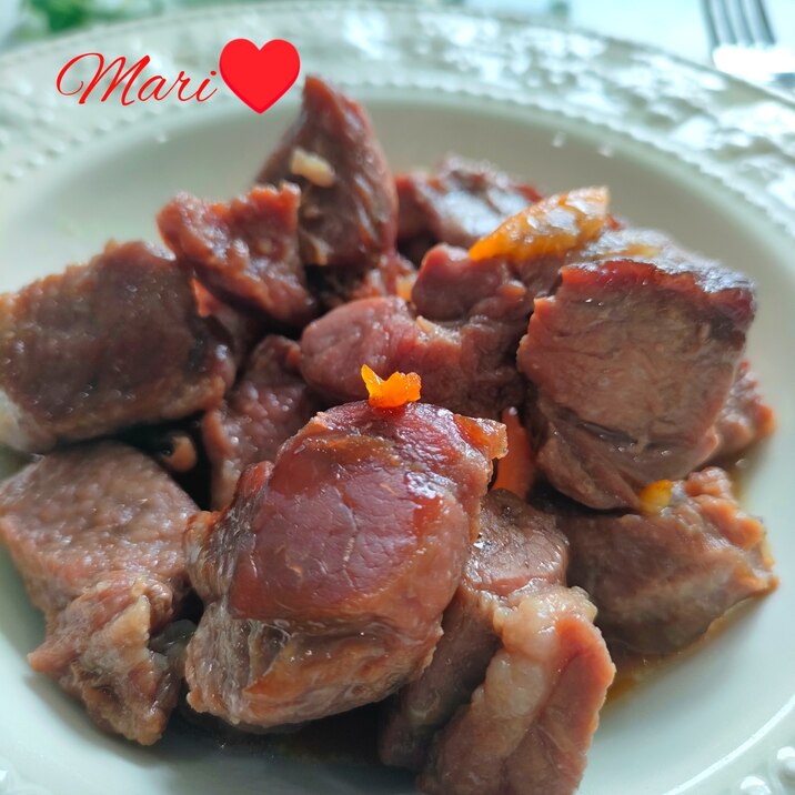 調味料3つ!煮込みやわらかラム肉